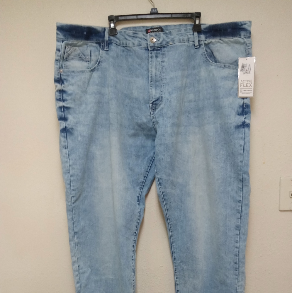 mens SOUTHPOLE JEANS  46X32 NWT